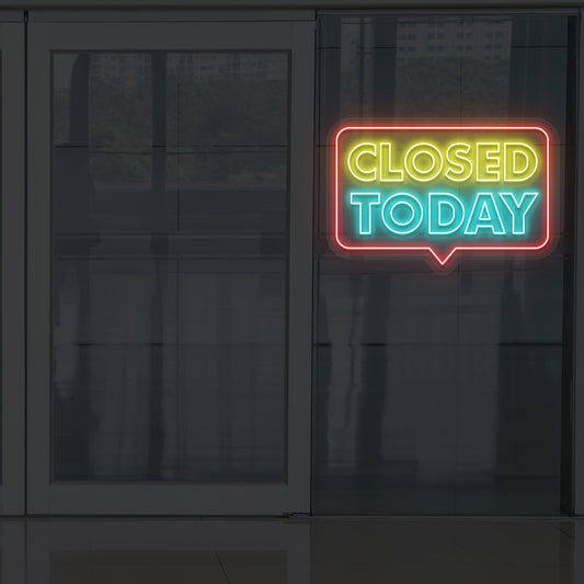 Closed Today